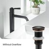 Kibi Pop Up Drain Stopper for Bathroom without Overflow KPW103ORB